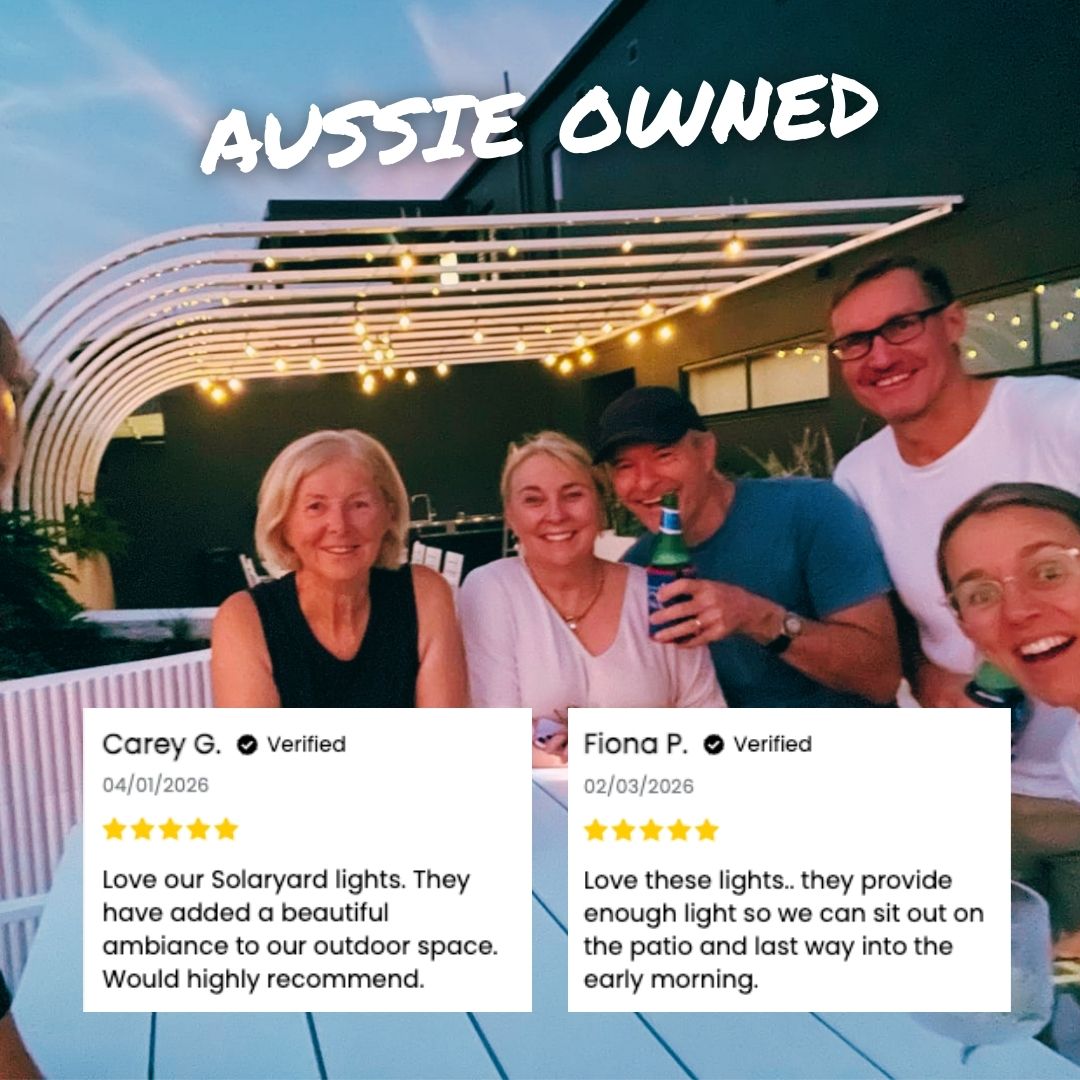 Solar Festoon Lights – 15m