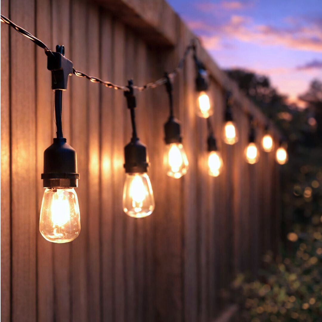 Solar Festoon Lights – 15m