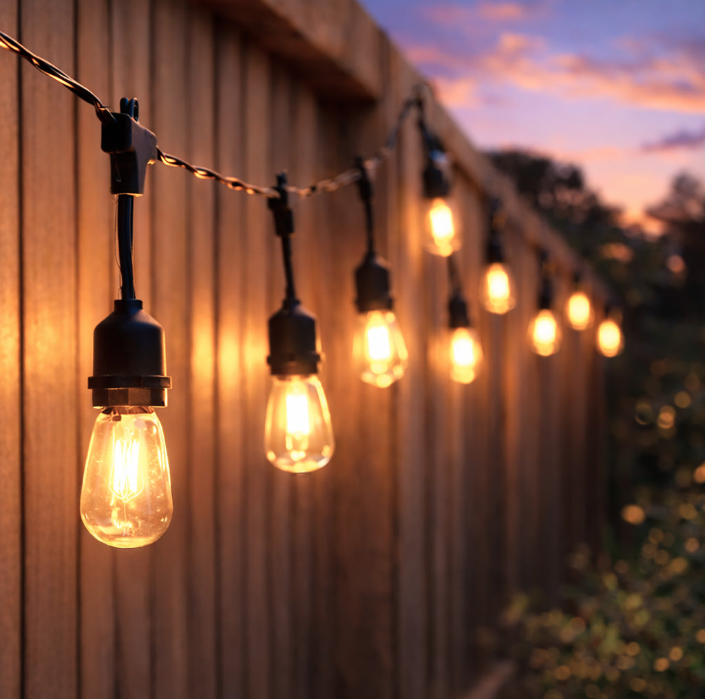 Solar Festoon Lights – 15m